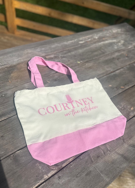 Courtney in the Kitchen Canvas Tote