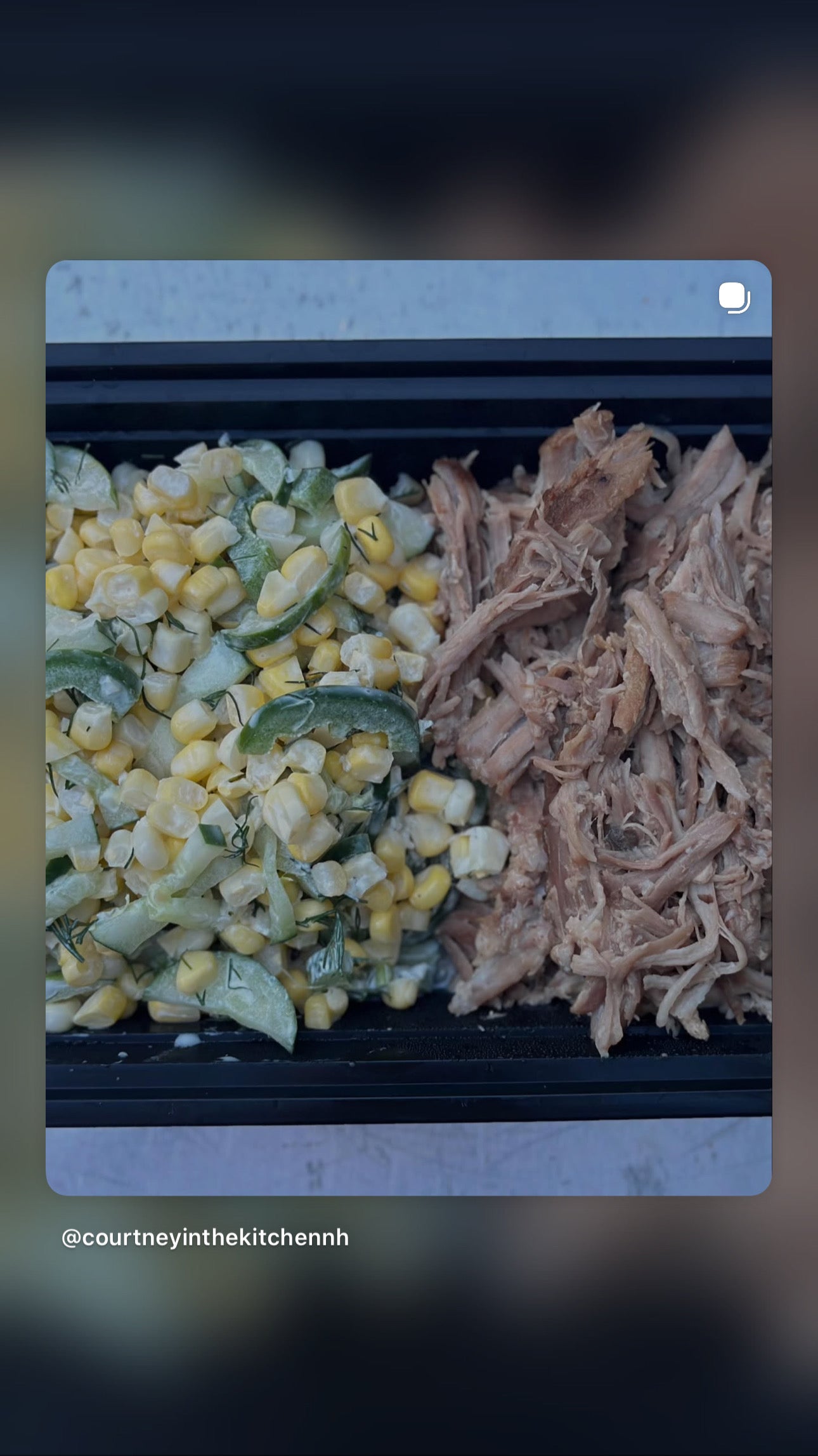 BRAISED PORK WITH SPICY CUCUMBER-DILL SALAD